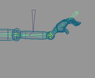 der Radius wird eingestellt